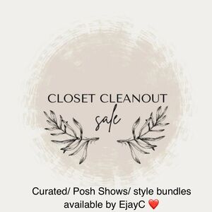 COPY - Closet Cleanout, low starts, style bundles available shoot me a message